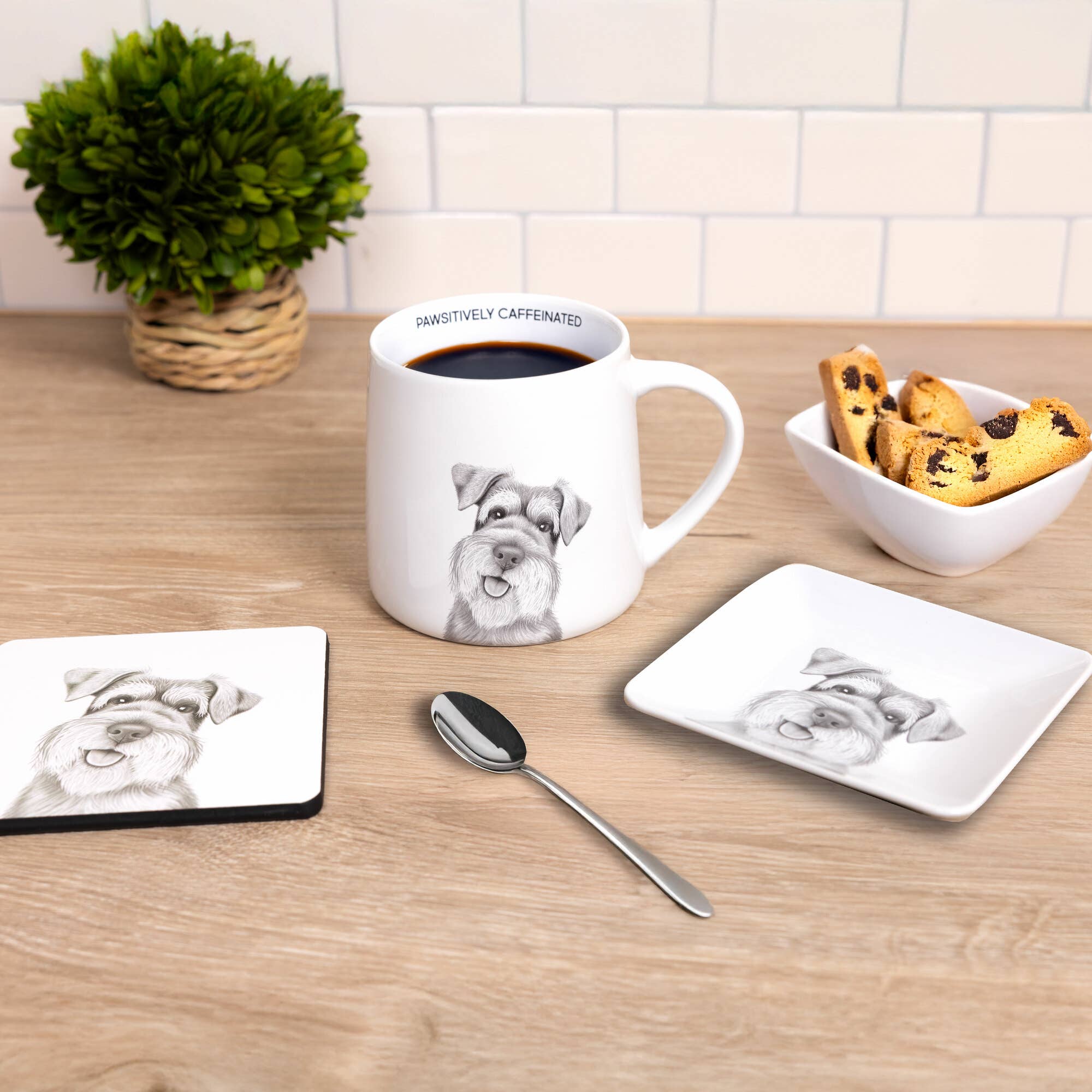 Schnauzer Keepsake Dish