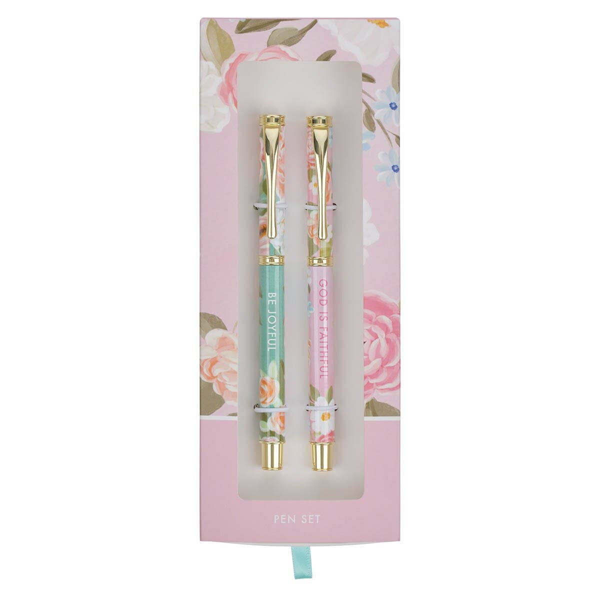 Pen Set 2 pc Be Joyful, God Is Faithful