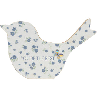 The Best Bird Plaque