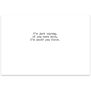 You're Old Funny Greeting Card - Age