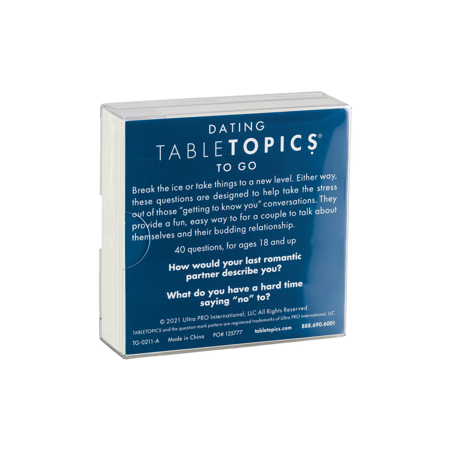 TABLETOPICS Dating Conversation Starters
