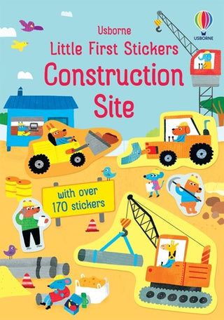 Usborne Little First Stickers Book: Construction Site