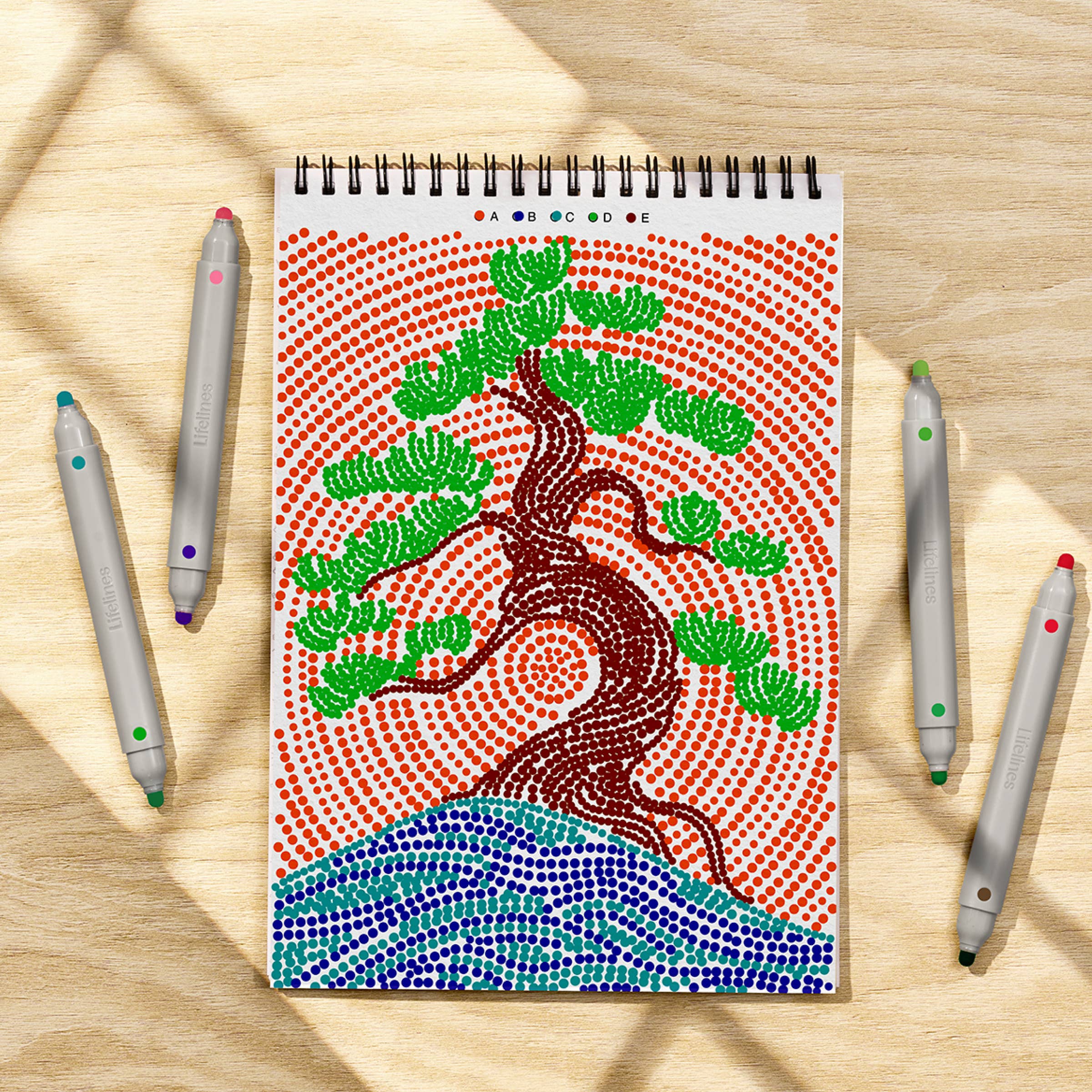 FlowArt Dot By Letter - Landscapes