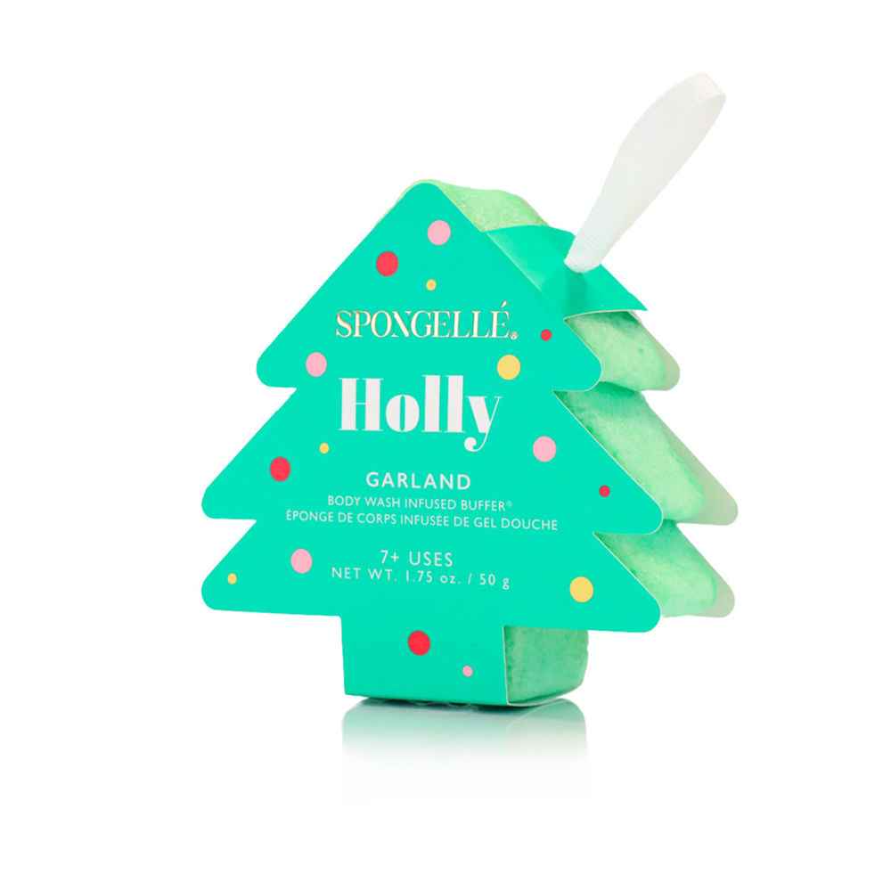 Spongelle Holiday Tree Infused Buffer