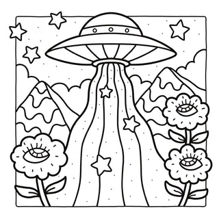 Trippy & Groovy: Bold & Easy Coloring Book | Psychedelic Adult Coloring