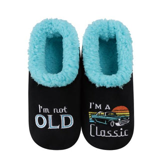 Men's I'm Not Old Snoozies Slippers FINAL SALE