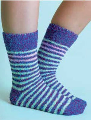 Iris Multi World Softest Cozy Crew Socks
