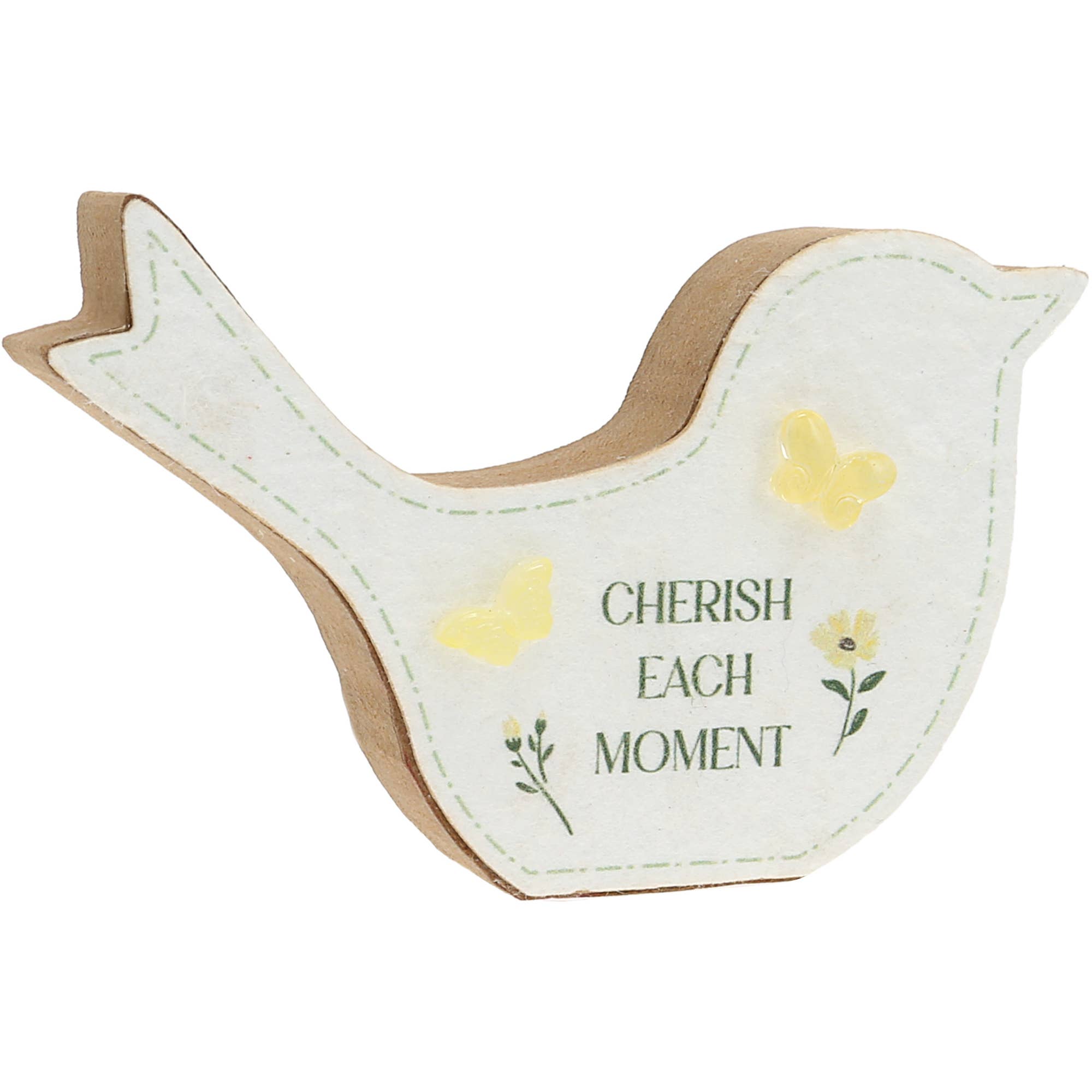 Each Moment Bird Plaque
