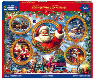 Christmas Frames 500-Piece Jigsaw Puzzle