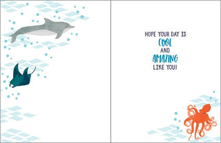 Ocean Birthday Greeting Card | Gina B Designs