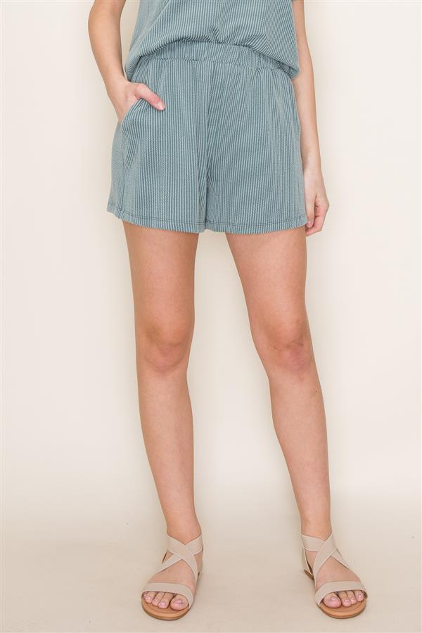 Jaquared Side Pocket Shorts