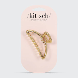 Kitsch Open Shape Claw Clip – Gold
