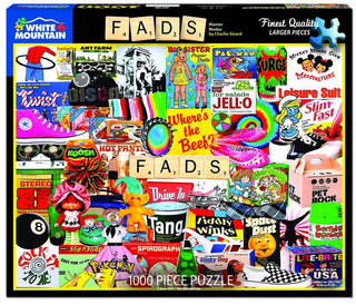 Fads 1000-Piece Jigsaw Puzzle