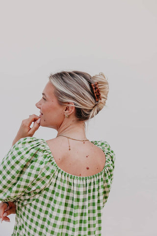 KAXI Scalloped Mini Hold Everything Claw Clip