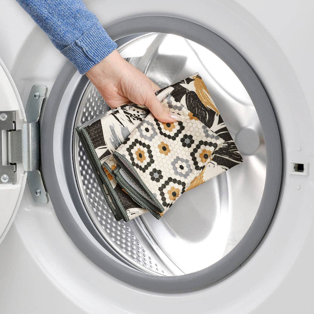 Leaf Tiles All Purpose Microfiber Towel Set