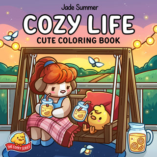 Cozy Life Coloring Book