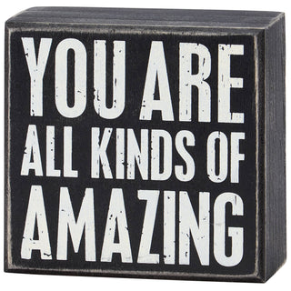 All Kinds Of Amazing Box Sign