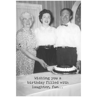 Laughter Birthday Card