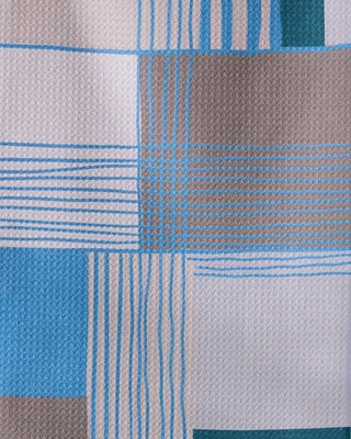 Geometry Cool Blocks Bar Towel – Color Block Kitchen Towel