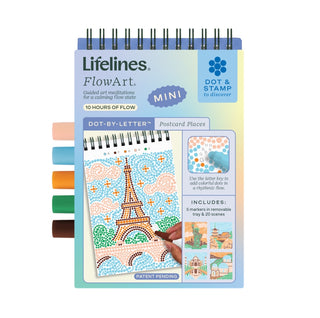 Mini FlowArt Dot-by-Letter – Postcard Places