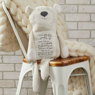 Poetic Threads Blessing Bear | Baby Gift