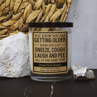 Birthday Candle - You Know You Are Getting Older When