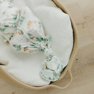 Grayson Woodland Newborn Knotted Gown
