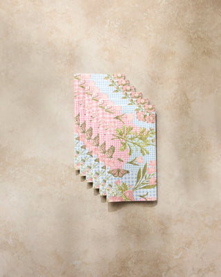 Geometry Floral Collage Not Paper Towel Set of 6 – Reusable Paper Towel Alternative