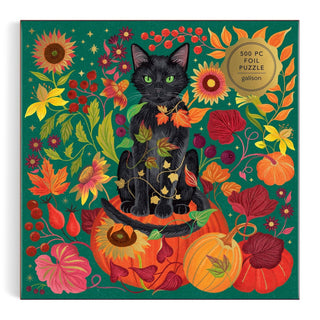 Whiskers of Autumn 500 Piece Foil Puzzle