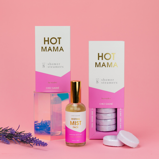 Hot Mama Shower Steamers - Lavender - Mother's Day Gift Set