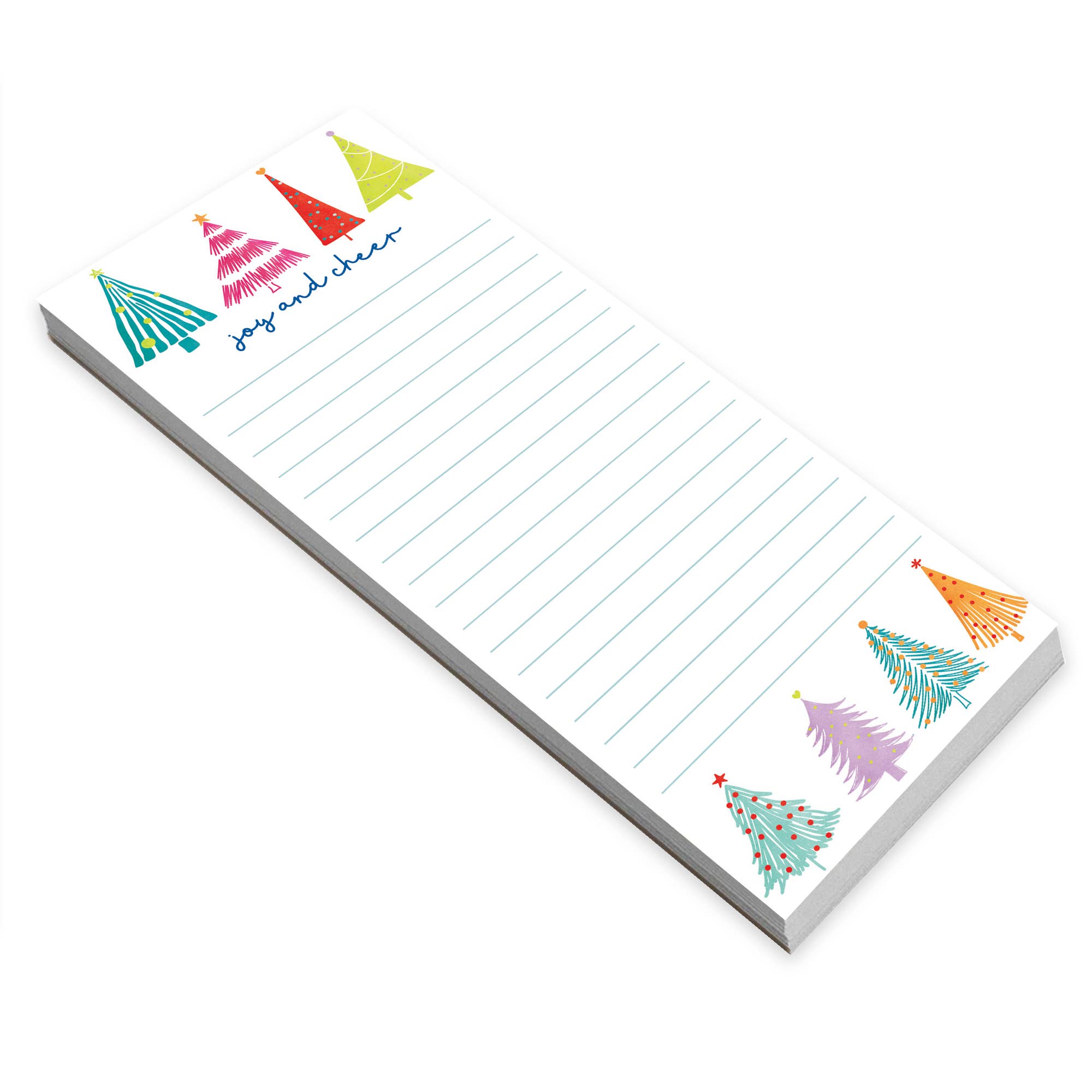 Holiday List Pad  - Festive Trees