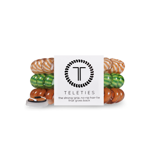 Spiral Hair Coils | Large | Football Hair Ties