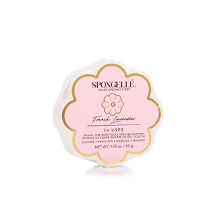 French Lavender Daisy Spongette | Soap Sponge | Soap Buffer