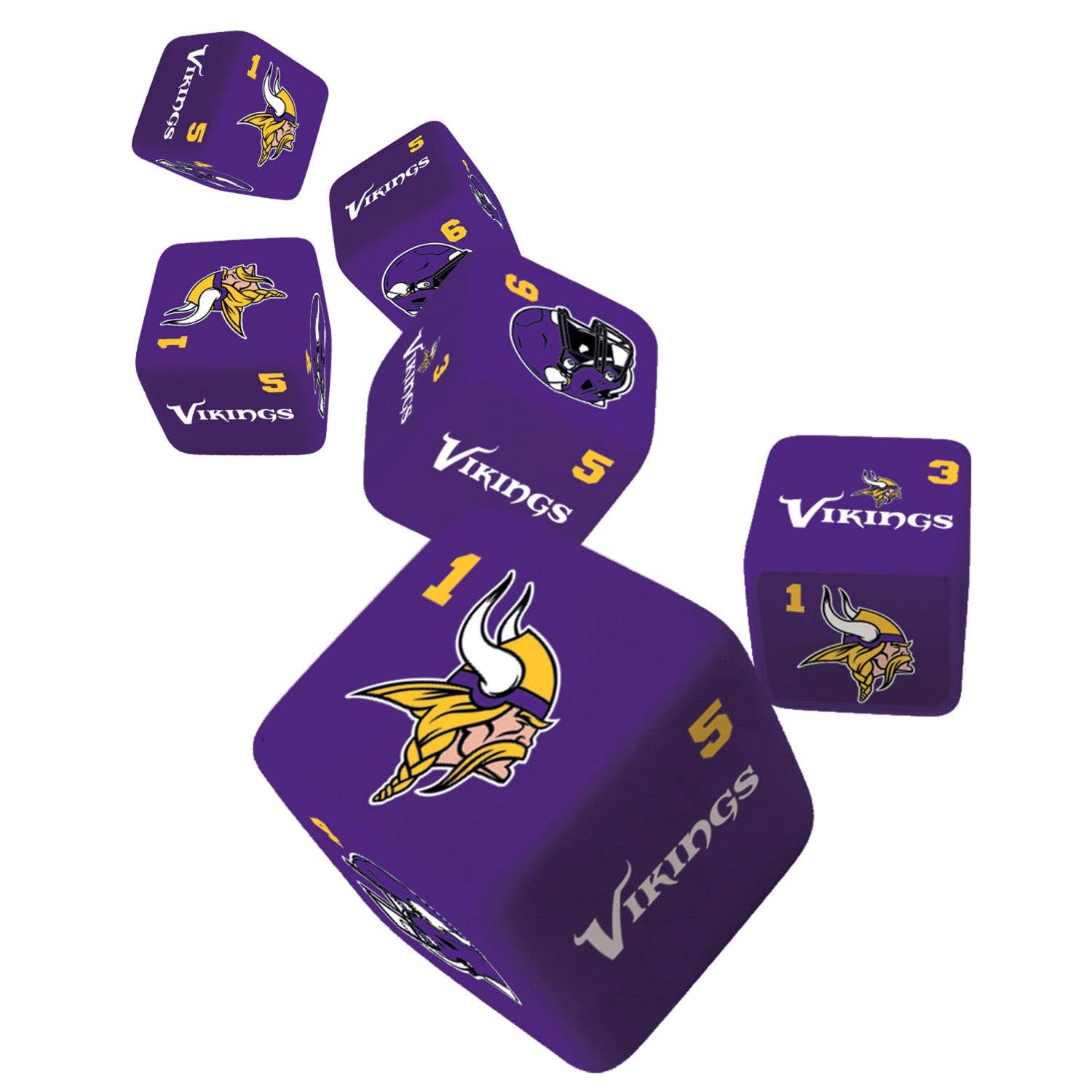 Minnesota Vikings Dice Set - 19mm