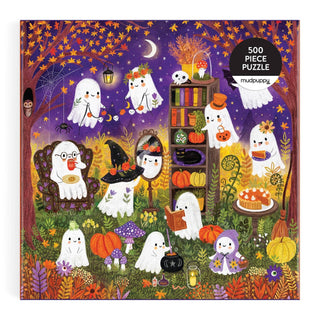 Ghostly Gathering 500-Piece Family Puzzle