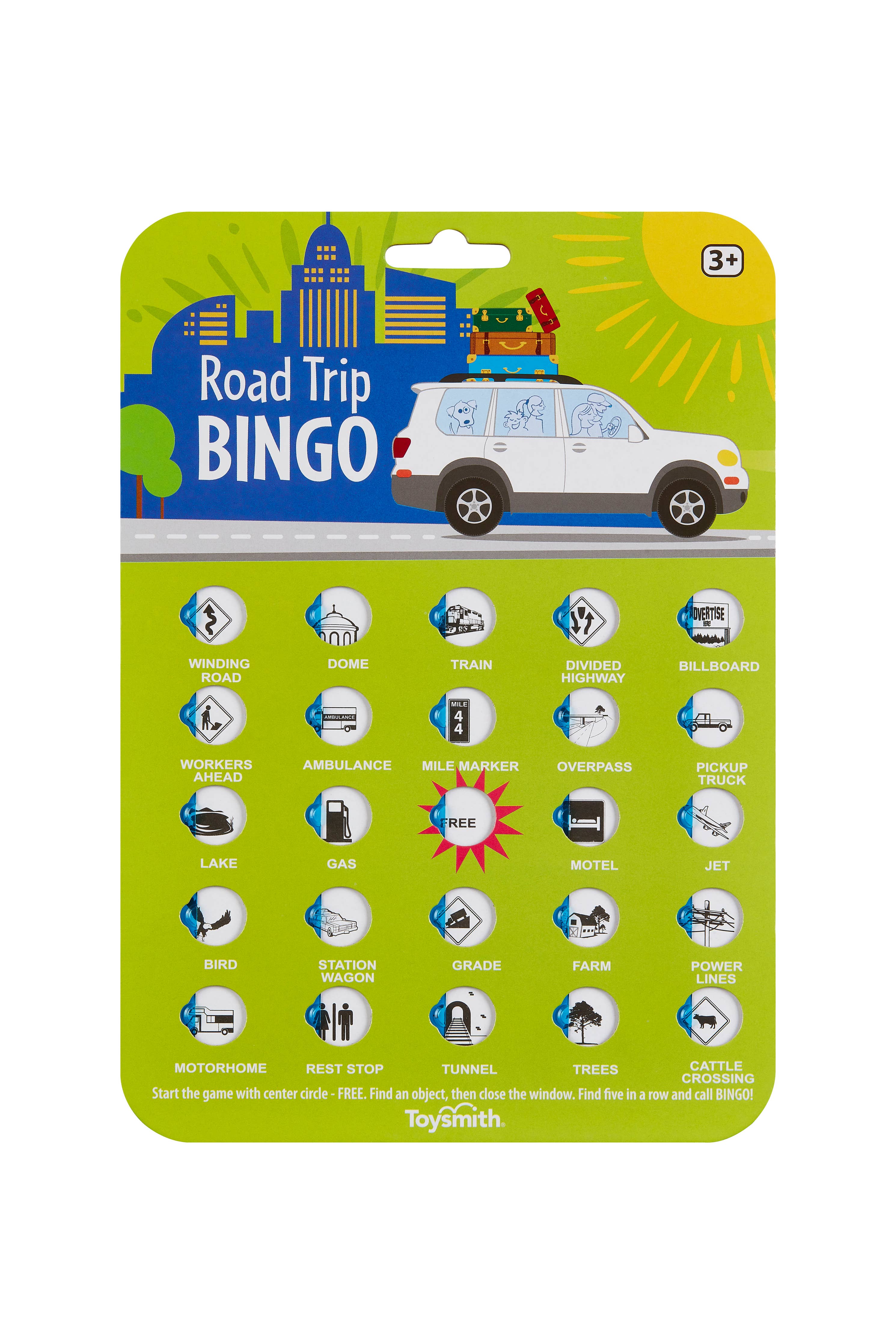 On the Way Games Road Trip Bingo