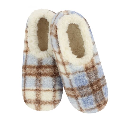 Women's Pretty In Plaid Snoozies Slippers