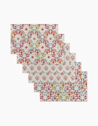 Geometry Folk Medallion Not Paper Towel Set of 6 – Reusable Paper Towel Alternative