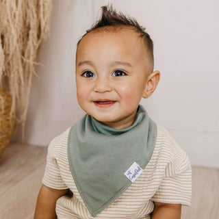 4 Pack Baby Bandana Bibs - Haven