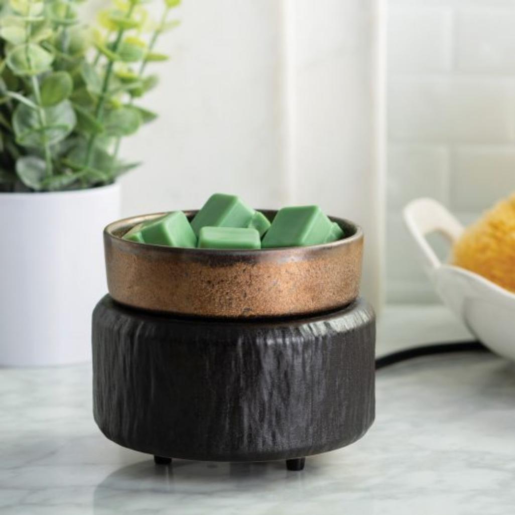 2 In 1 Textured Wax Melter - Primitive Black