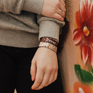 Forever ZOX Reversible Bible Verse Wristband Bracelet