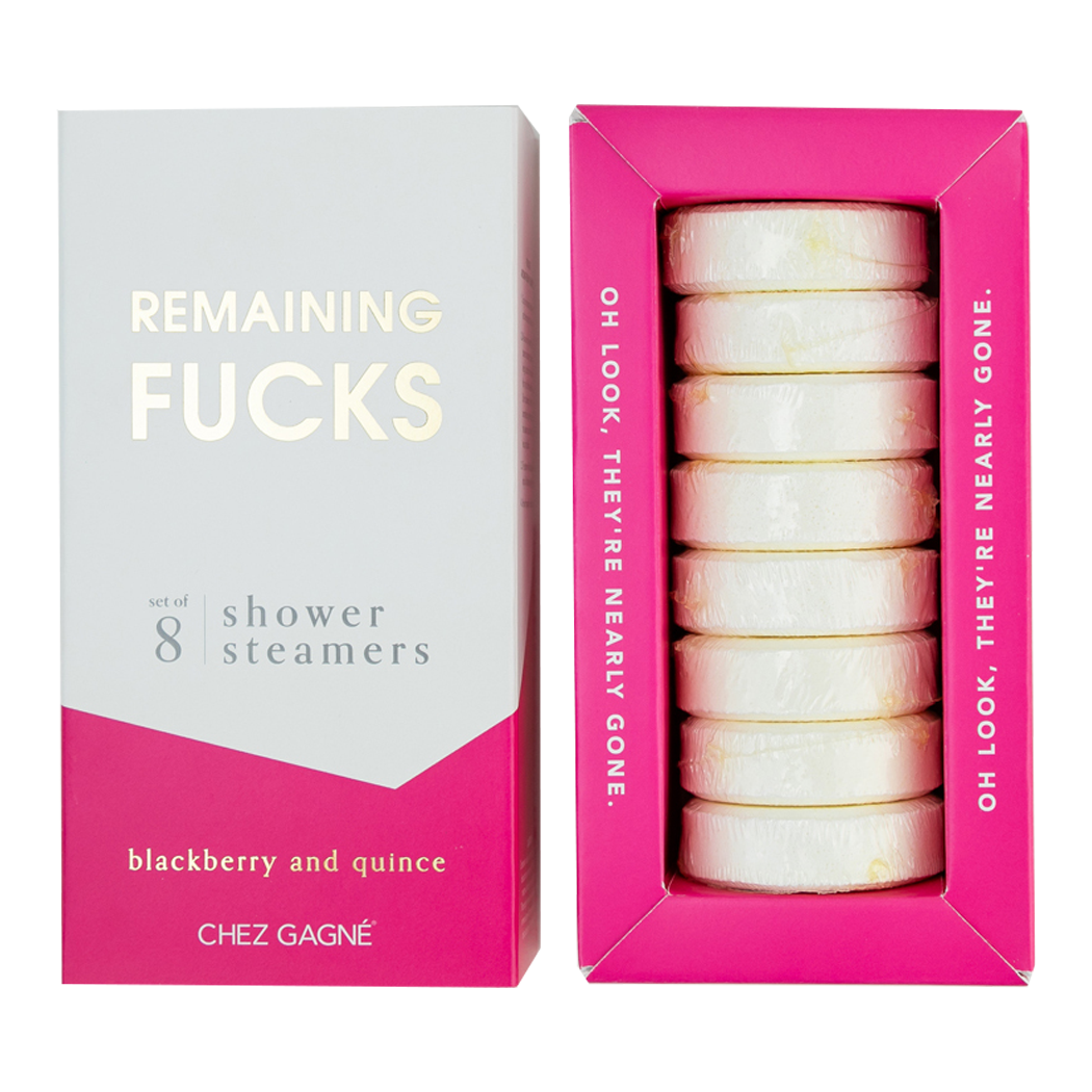 Remaining Fucks Shower Steamers - Blackberry Quince