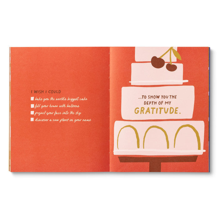 I'm So Incredibly Grateful Gift Book