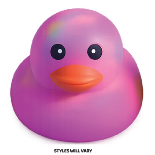 SquishZilla Mega Tie-Dye Duck Squishy Toy – 5" Jumbo