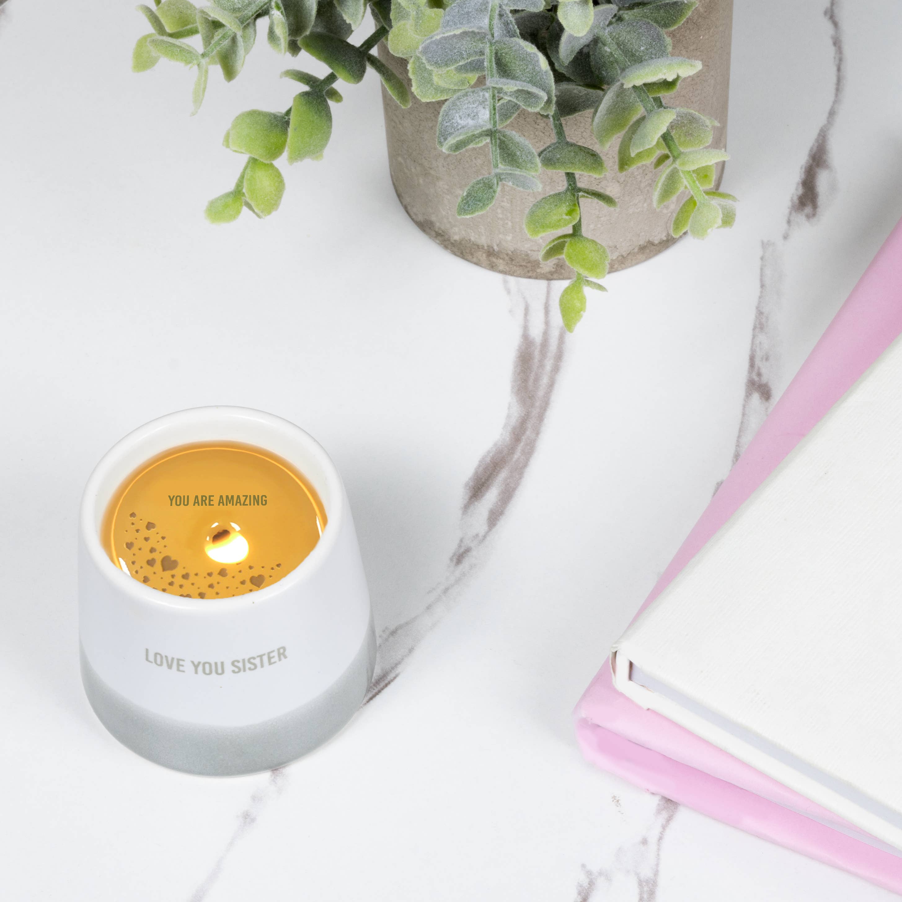 Love You Sister 2oz Wax Reveal Candle