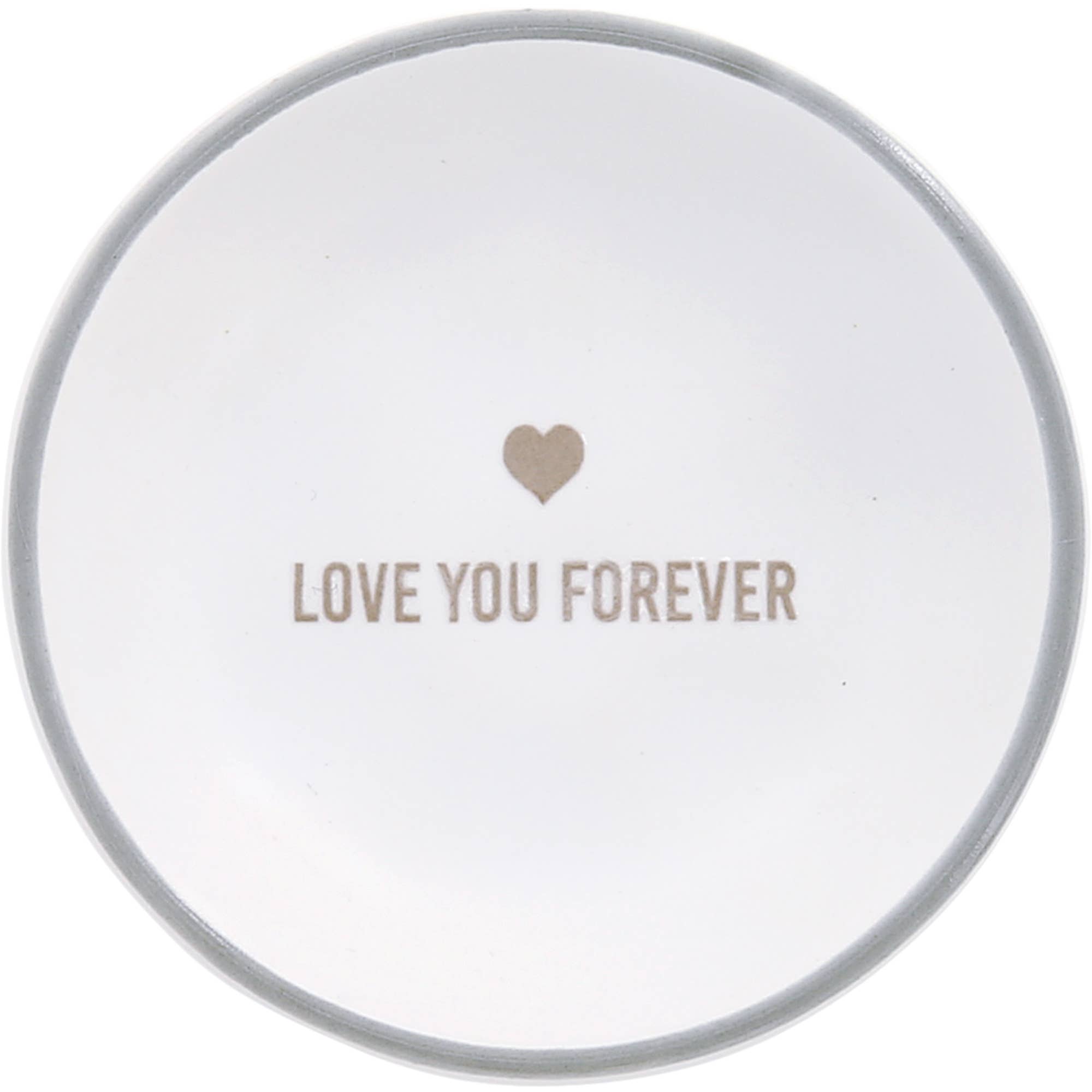 Love You Forever Trinket Dish