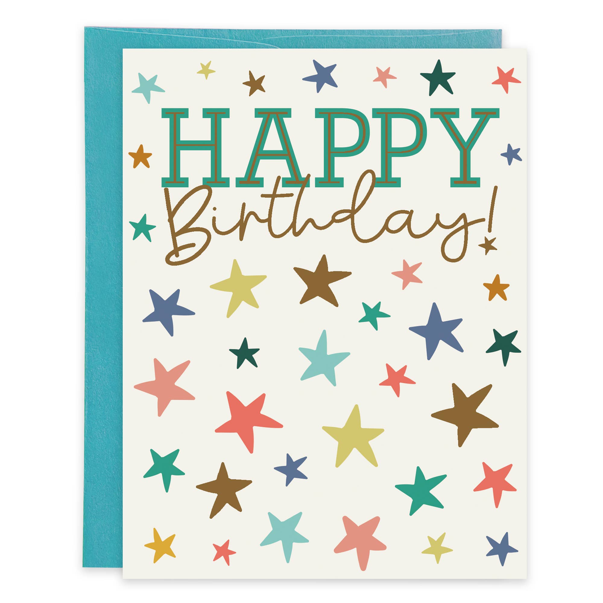 Birthday Greeting Card Birthday Stars
