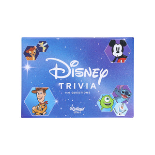 Disney Trivia Quiz Card Deck | 140 Questions | Disney & Pixar