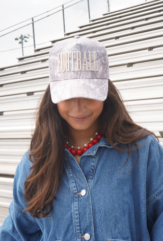 Football Camo Trucker Hat – Game Day Hat