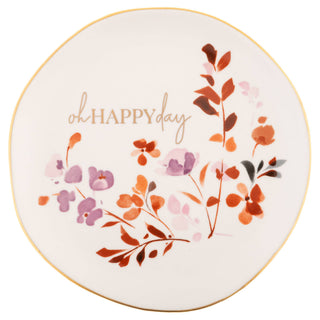Oh Happy Day Ceramic Trinket Tray